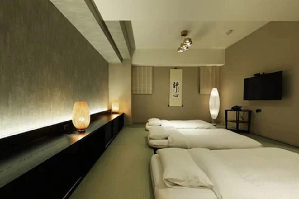 Japanese Room (No Window) | In-room safe, blackout drapes, free WiFi, bed sheets