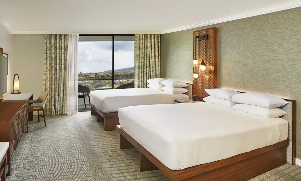 Room, 2 Queen Beds, Mountain View | Premium bedding, in-room safe, desk, laptop workspace