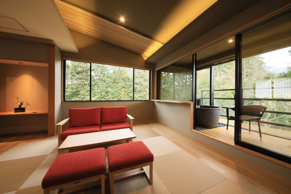 [Annex] Luxe Room w/Semi-Open-Air Bath/Adults Only, Non Smoking | In-room safe, free WiFi, bed sheets