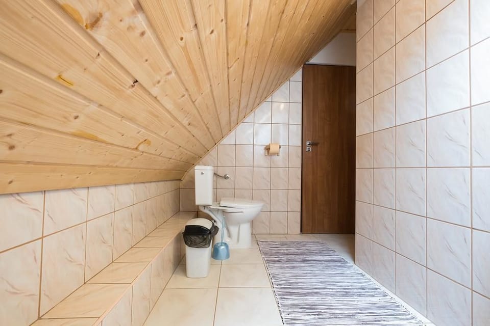 Combined shower/tub, free toiletries, hair dryer (on request), towels