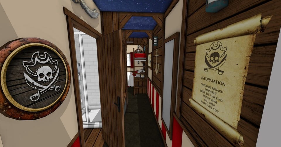 Basic Double Room | Living area | 32-inch flat-screen TV with digital channels, TV