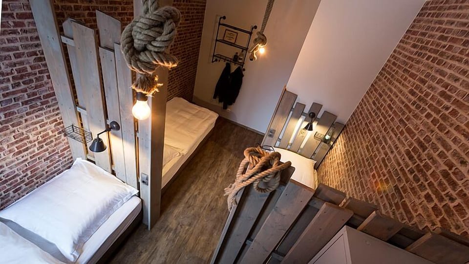 Shared Dormitory, Mixed Dorm, Shared Bathroom (1 bed in a 3-bed dormitory) | Premium bedding, pillowtop beds, in-room safe, individually decorated