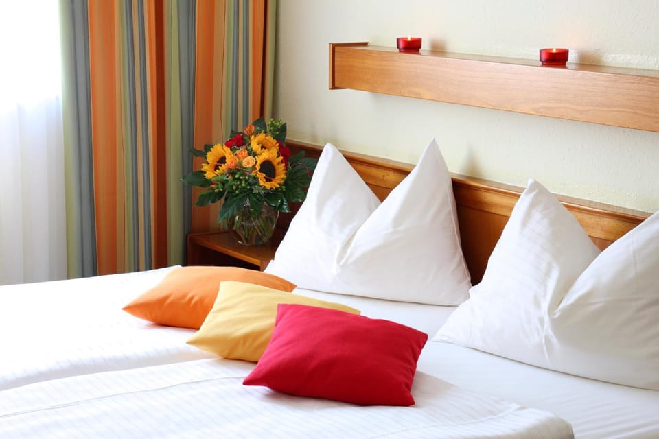 In-room safe, desk, iron/ironing board, free cribs/infant beds