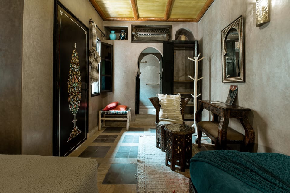Triple Room, Private Bathroom (Chambre Coriandre) | Premium bedding, in-room safe, individually decorated
