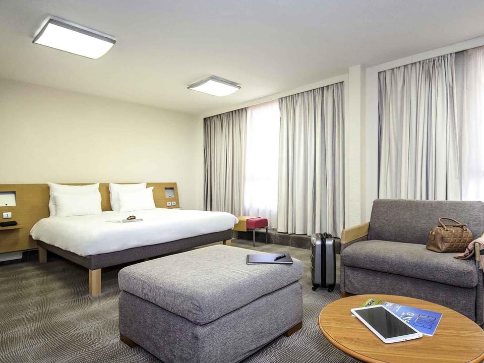 Premium bedding, memory foam beds, minibar, in-room safe
