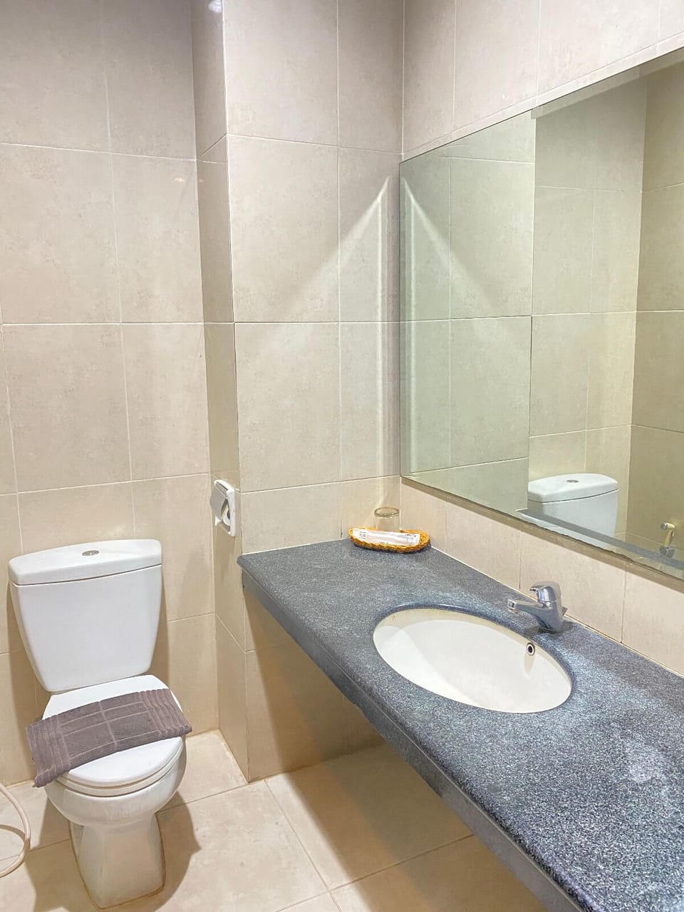 Deluxe Double Room | Bathroom | Shower, designer toiletries, hair dryer, slippers