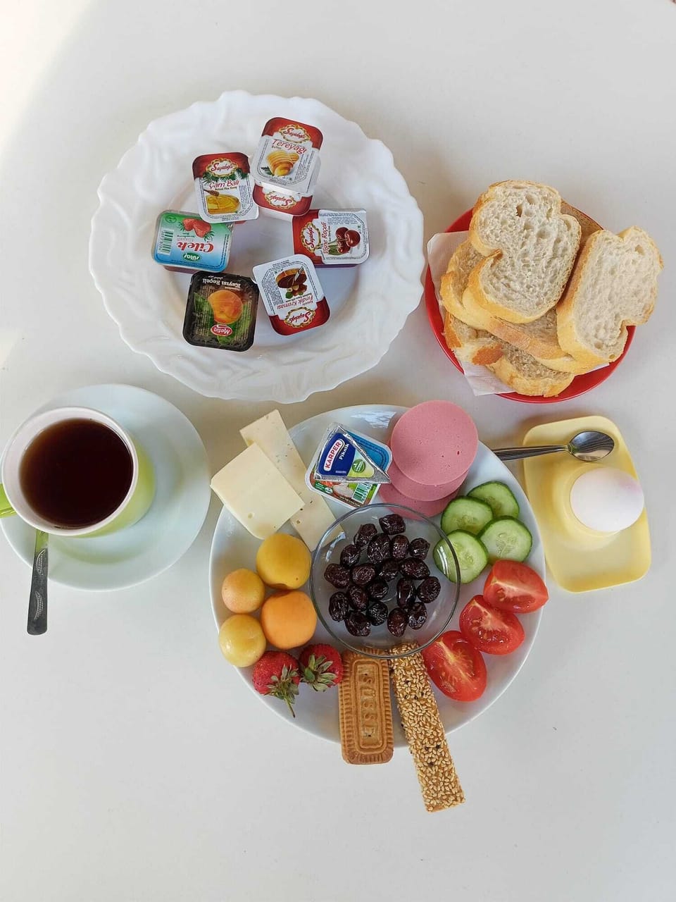 Daily buffet breakfast (EUR 5 per person)