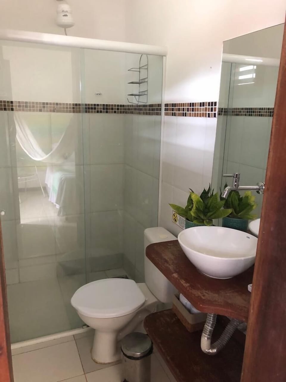 Shower, towels