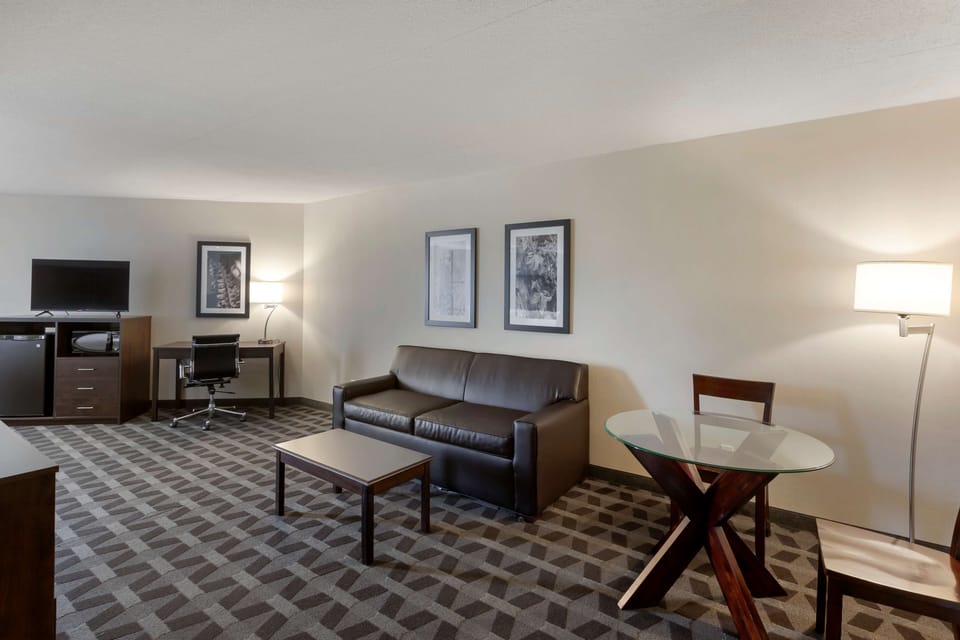 Suite, 1 King Bed, Non Smoking (with Sofabed) | Premium bedding, pillowtop beds, desk, laptop workspace
