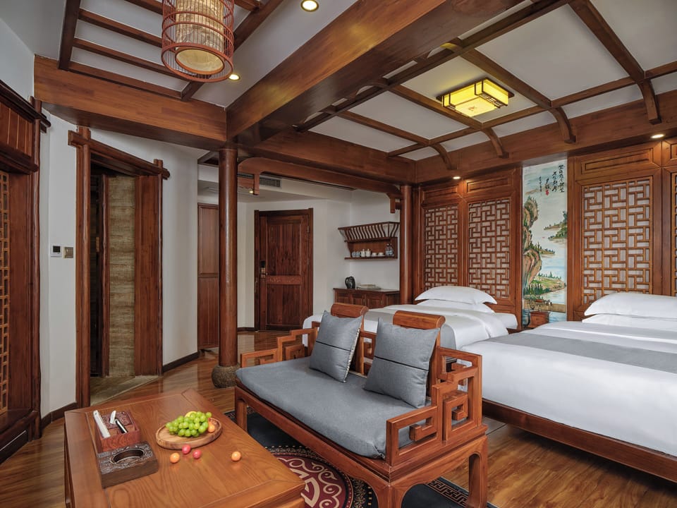 Twin Room with Lake View | Premium bedding, down comforters, pillowtop beds, in-room safe