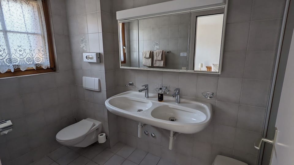 Triple Room | Bathroom | Shower, hair dryer, towels, soap