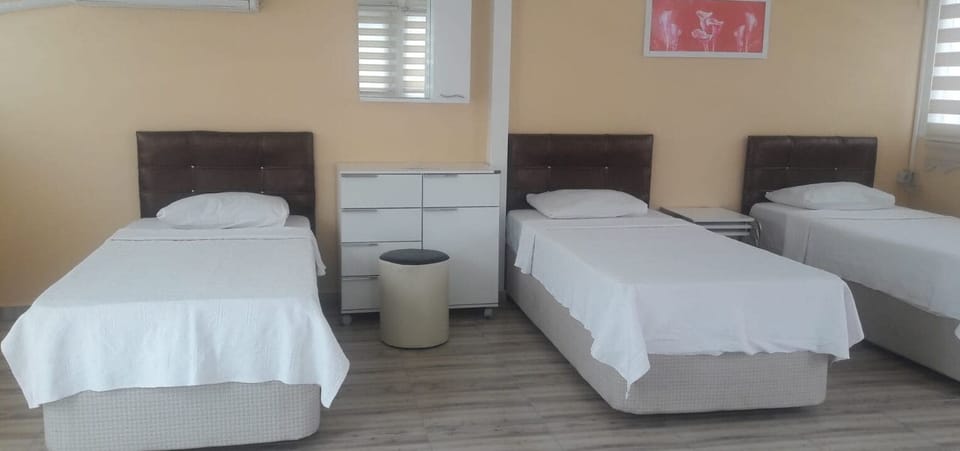 Deluxe Triple Room | Desk, bed sheets