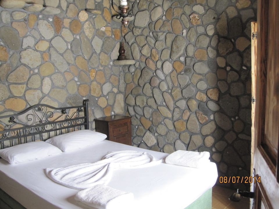 Stone House,1 Bedroom with Fireplace | View from room