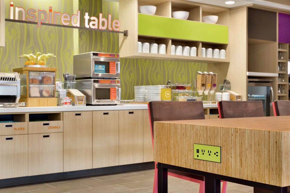 Free daily on-the-go breakfast