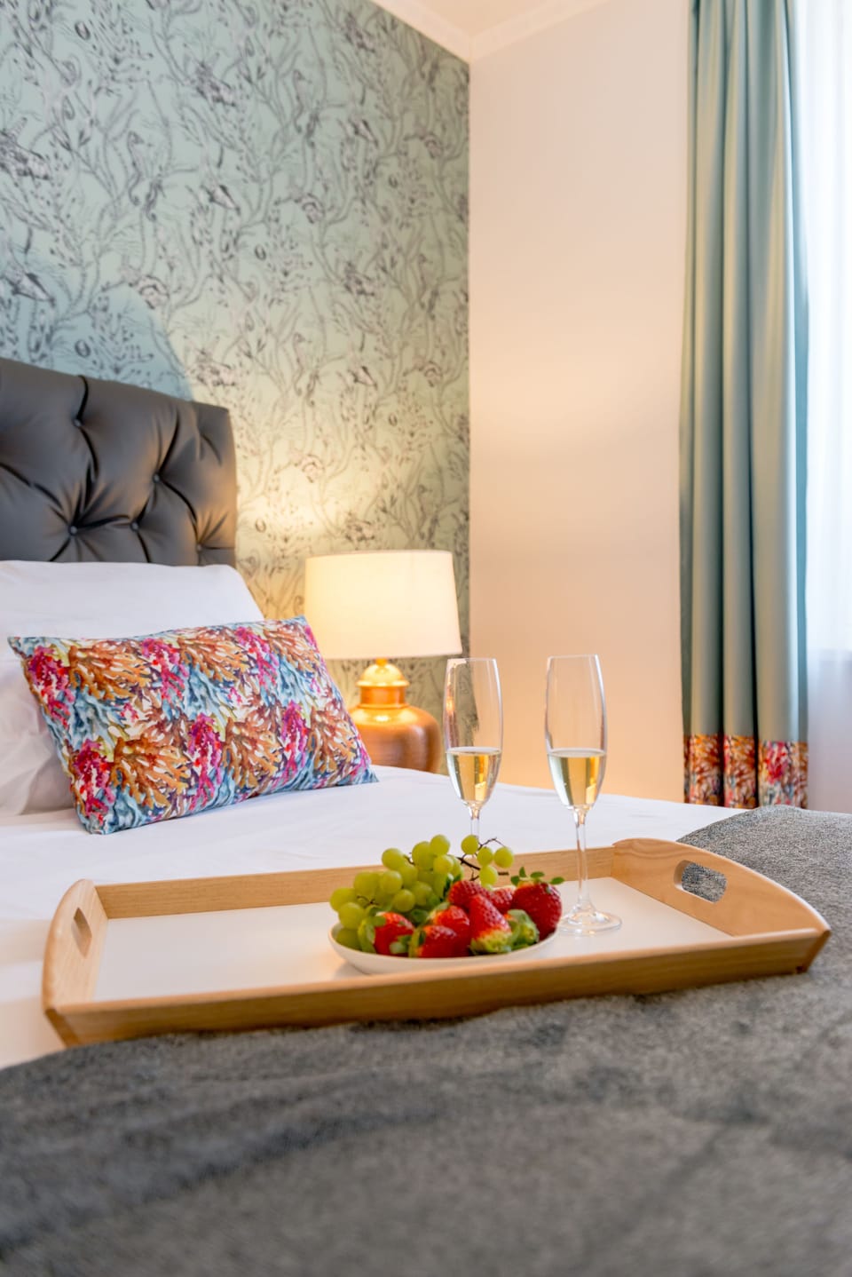 Deluxe Double Room, City View | Minibar, in-room safe, desk, blackout drapes