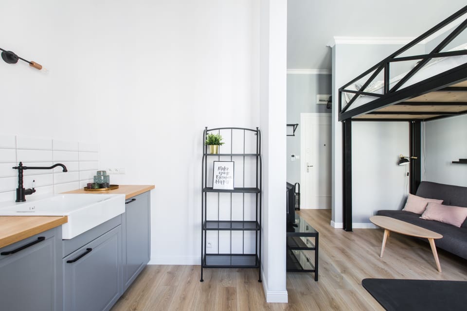 Standard Studio, 1 Double Bed with Sofa bed | Iron/ironing board, free WiFi, bed sheets