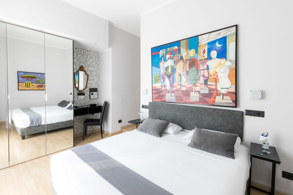 Double Room | Premium bedding, down comforters, pillowtop beds, minibar