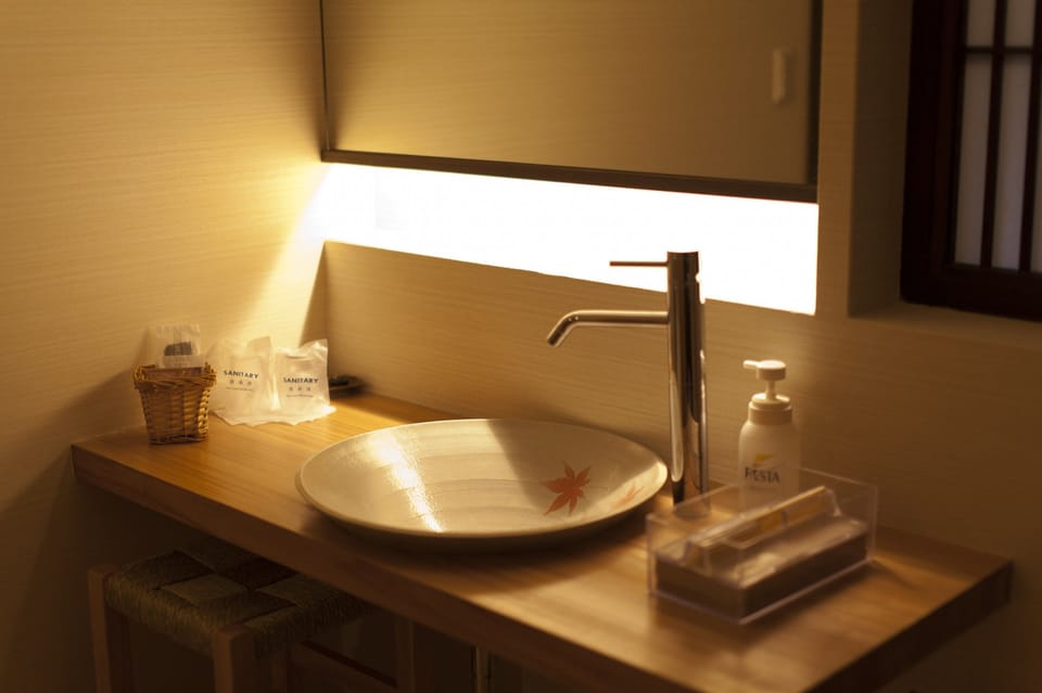 Japanese/Western Style, Non Smoking (Not Included Dinner for Children, Can order individual dishes) | Bathroom sink