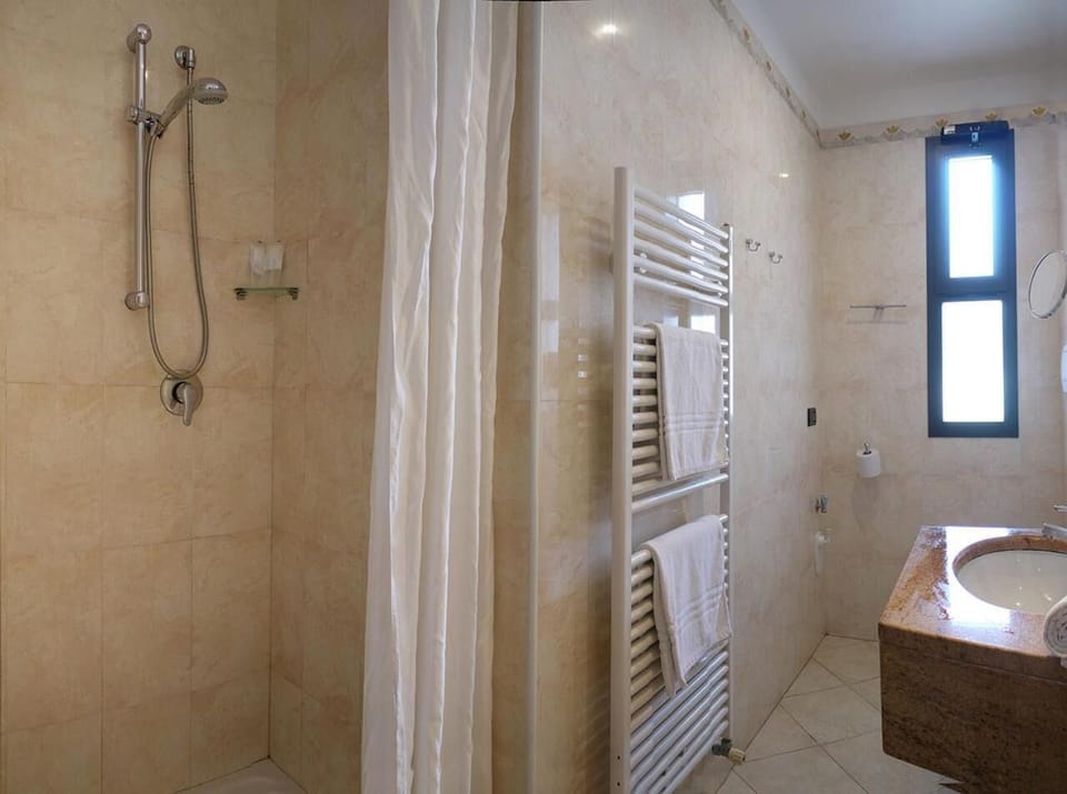 Bathroom | Hair dryer, bathrobes