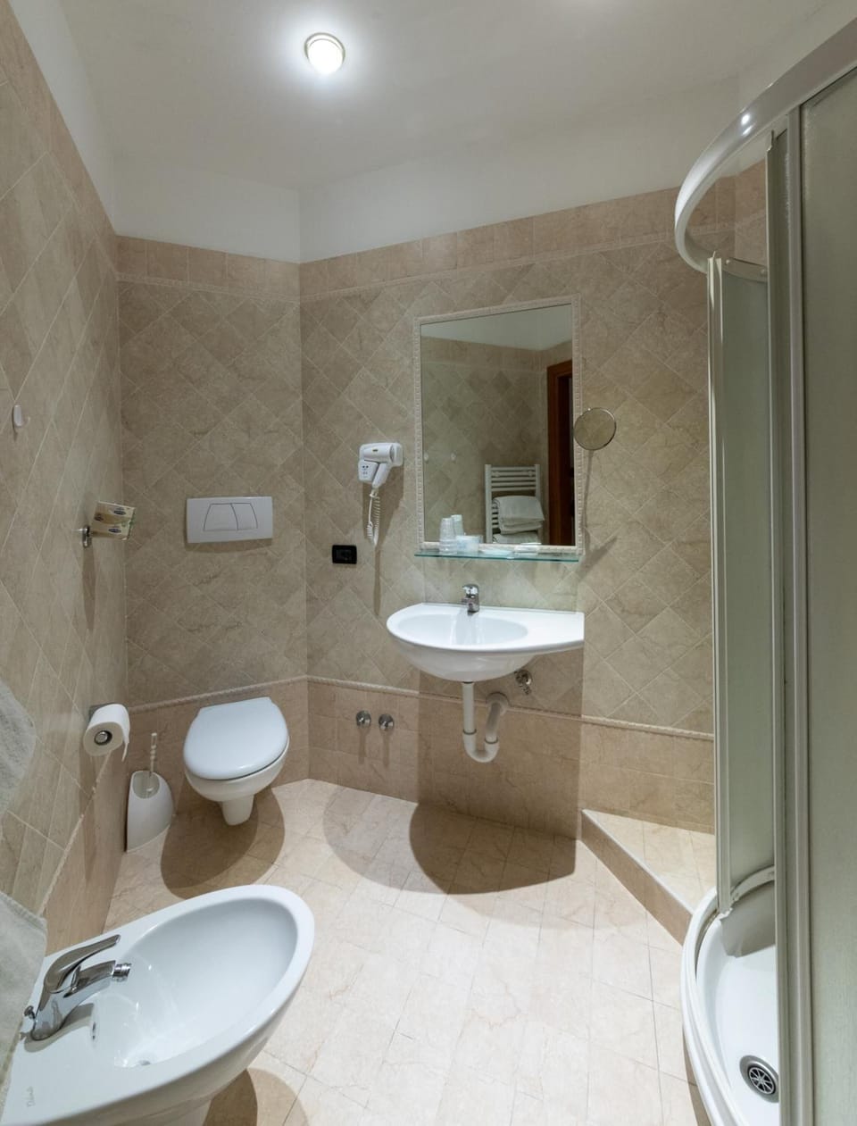 Bathroom | Hair dryer, bathrobes