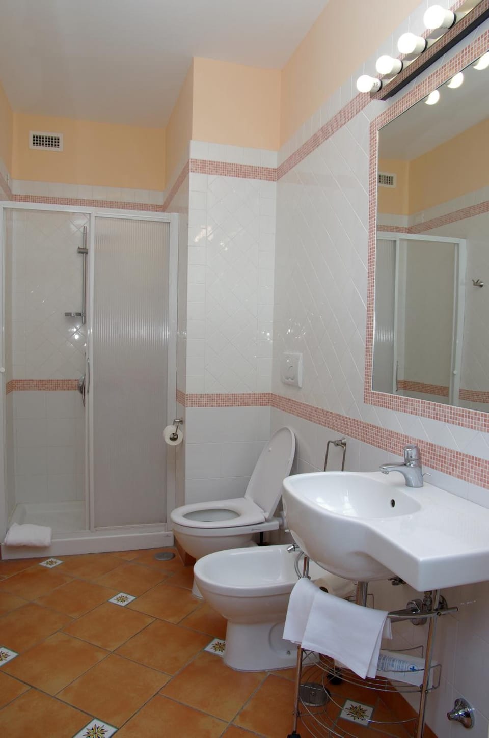 Standard Double Room Single Use | Bathroom | Shower, free toiletries, hair dryer, towels