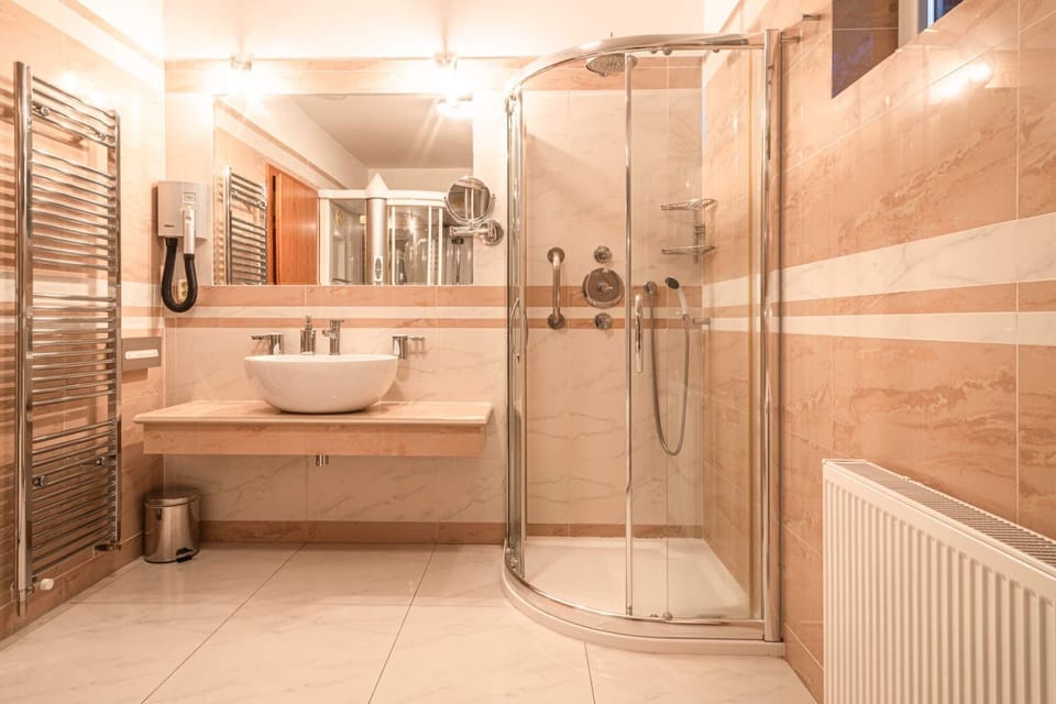 Double or Twin Room | Bathroom | Hair dryer, towels