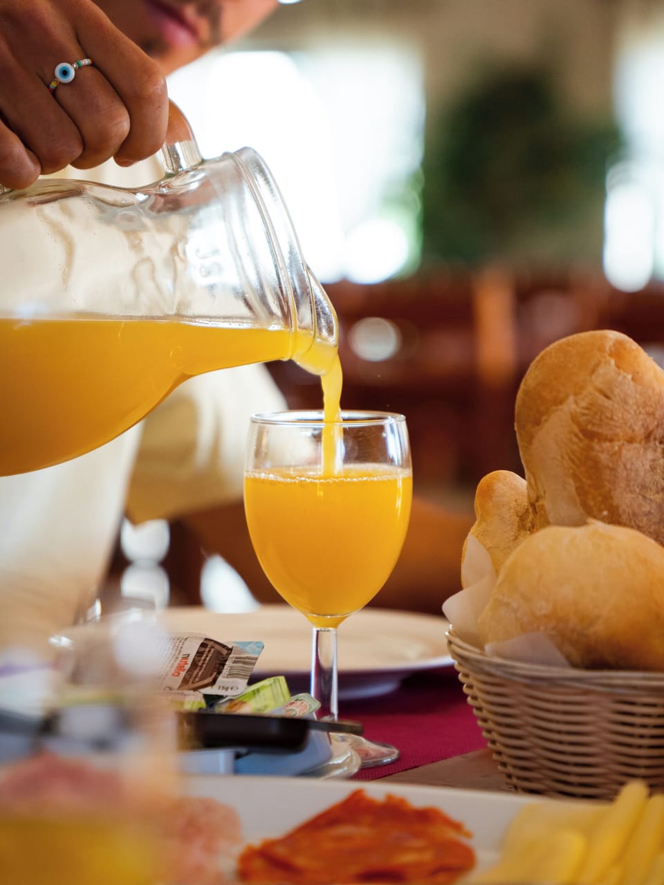 Daily continental breakfast for a fee