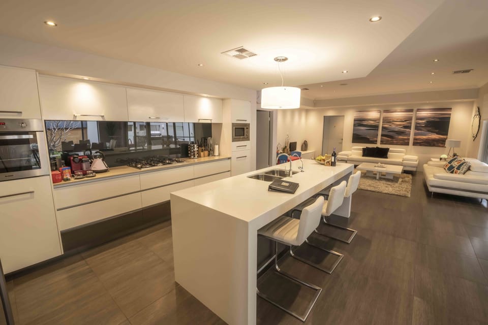 House, 4 Bedrooms, 2 Bathrooms | Living area | 55-inch flat-screen TV with cable channels, TV, fireplace