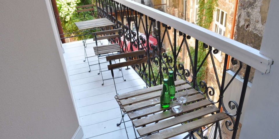 Romantic Apartment, 1 King Bed, Balcony | Terrace/patio