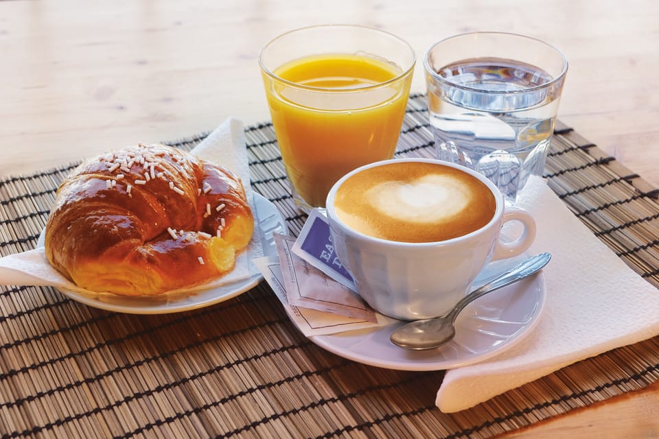 Daily continental breakfast for a fee