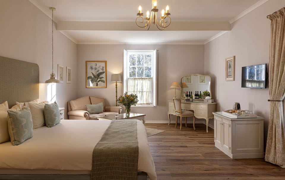 Double or Twin Room, Garden View | Premium bedding, minibar, in-room safe, desk