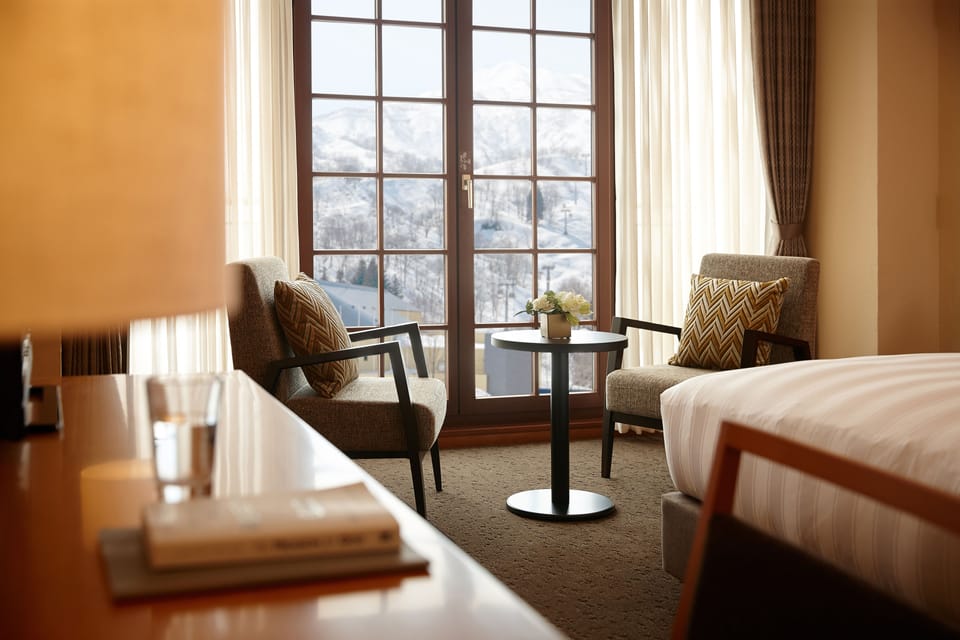 Premium bedding, down comforters, pillowtop beds, in-room safe