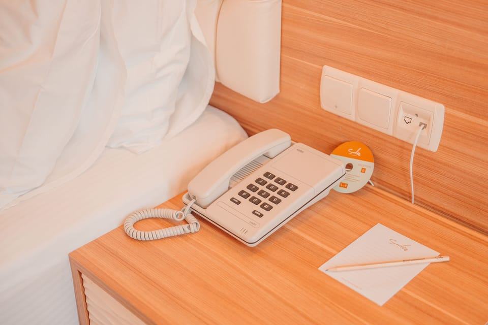 Free minibar, in-room safe, desk, soundproofing