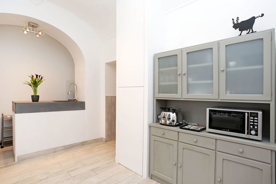 Shared fridge, shared microwave, electric kettle