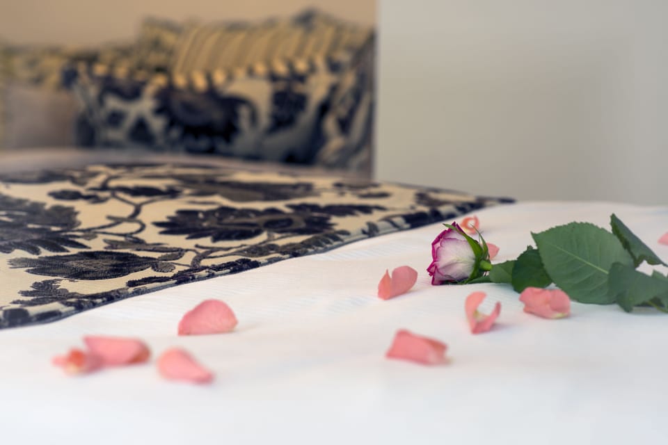 Combined shower/tub, eco-friendly toiletries, hair dryer, towels