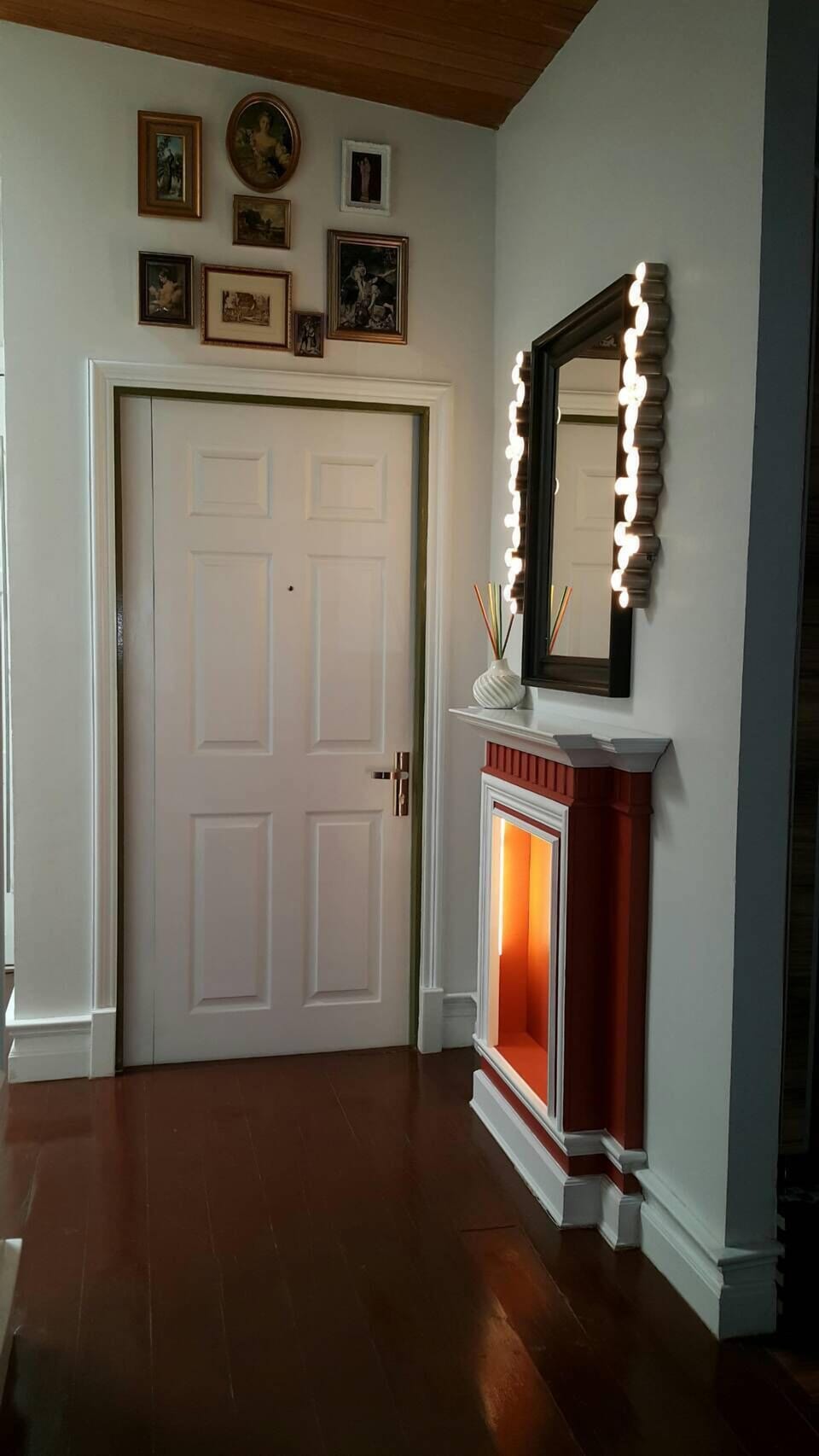 Interior entrance