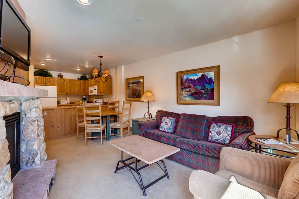 Condo, 1 Bedroom | Living area | Flat-screen TV, DVD player