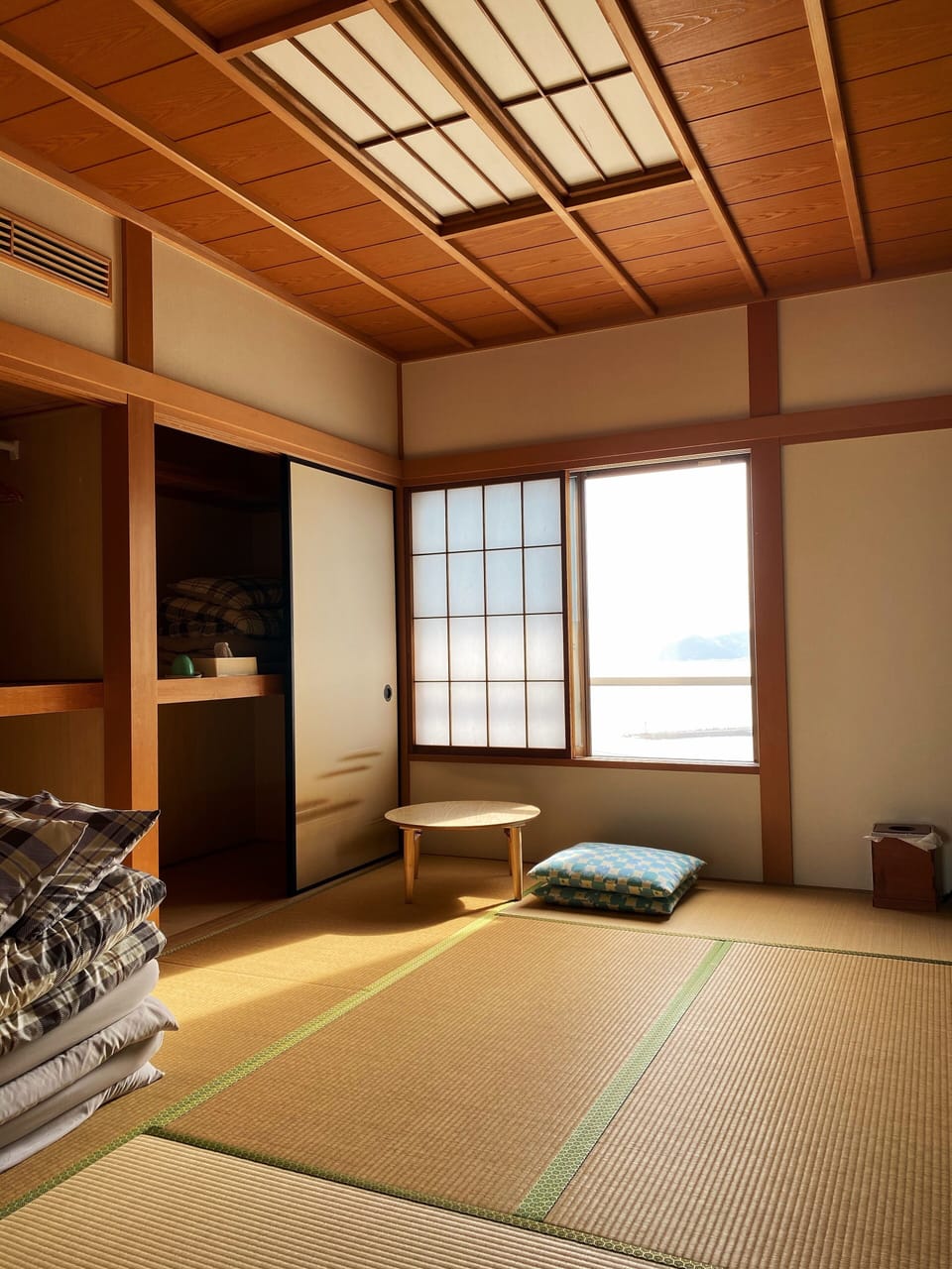 302 Private room with LCD TV, JP-style room, standard room, shared bathroom, ocean view, Non Smoking | 14 bedrooms, blackout drapes, soundproofing, iron/ironing board