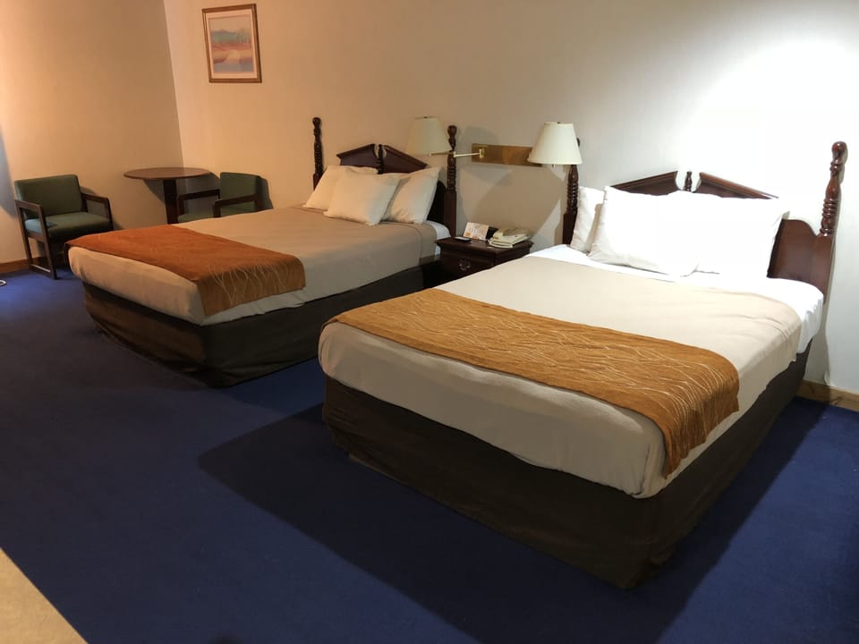 Suite, 2 Queen Beds, Non Smoking | Desk, blackout drapes, free WiFi, bed sheets