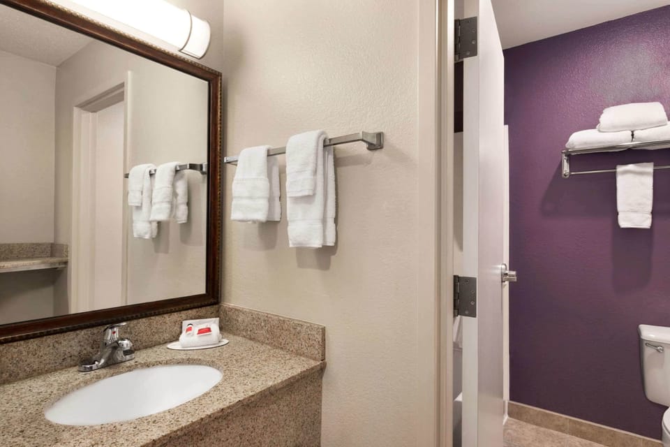Free toiletries, hair dryer, towels, soap