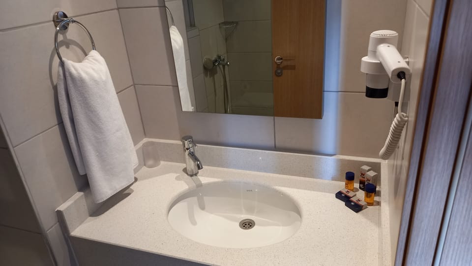 Basic Room | Bathroom | Shower, free toiletries, hair dryer, slippers