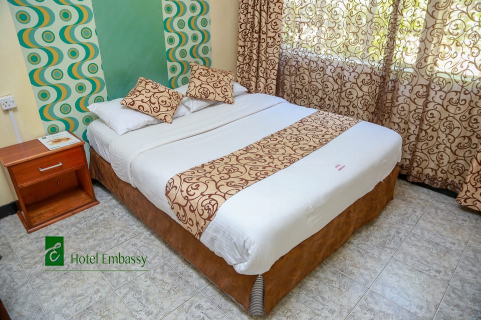 Standard Double Room, 1 Queen Bed, City View | Desk, iron/ironing board, free WiFi, bed sheets
