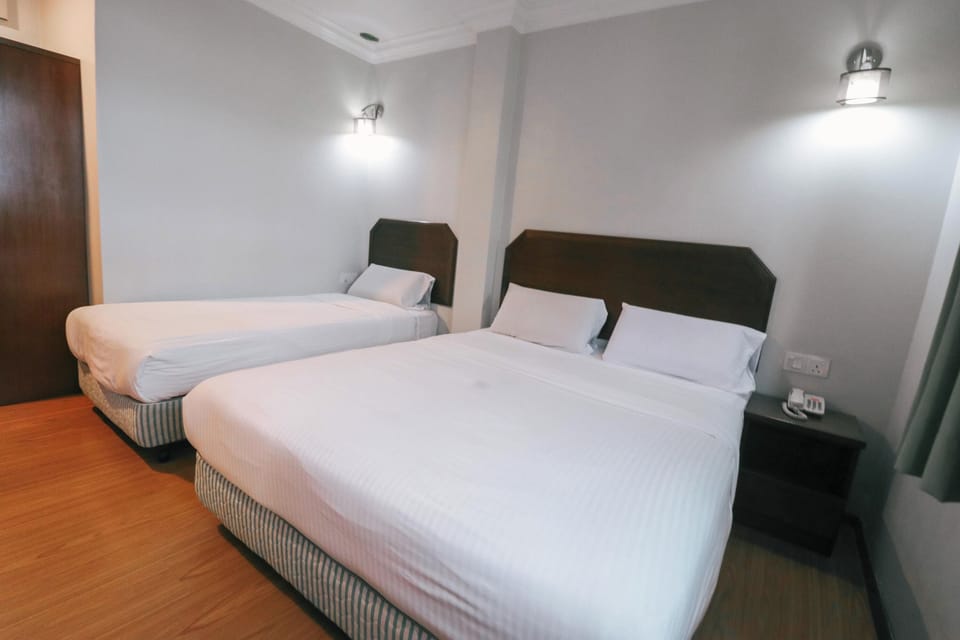 Deluxe Triple Room | Desk, iron/ironing board, free WiFi, bed sheets