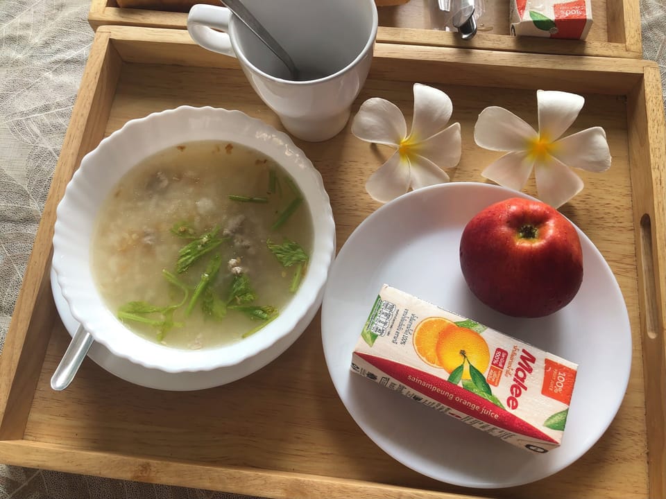 Daily English breakfast for a fee