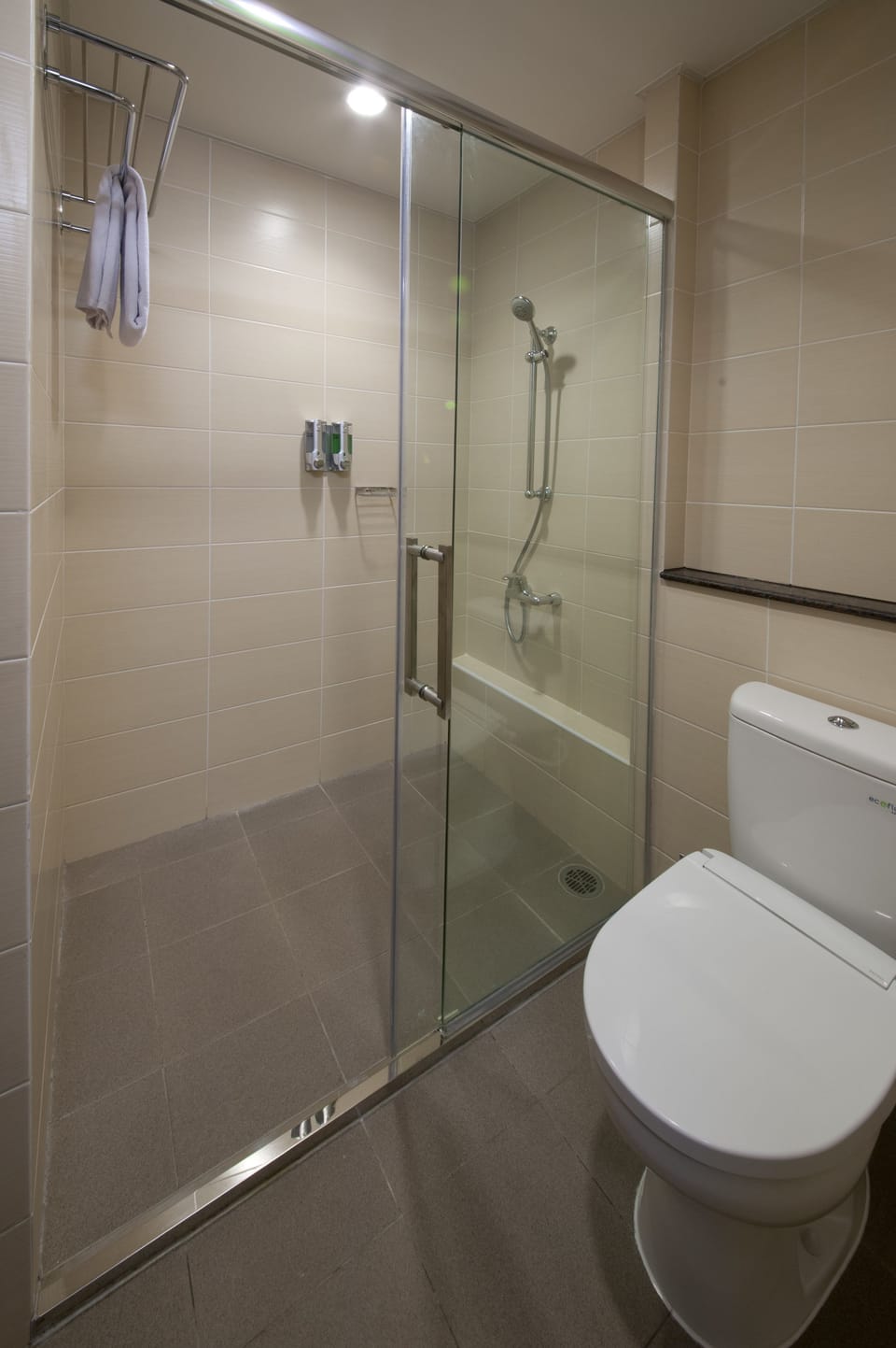 Deluxe Room | Bathroom | Shower, free toiletries, slippers, towels
