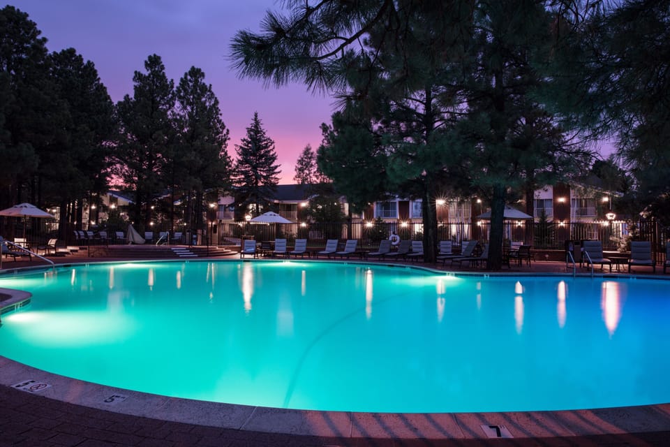 Seasonal outdoor pool