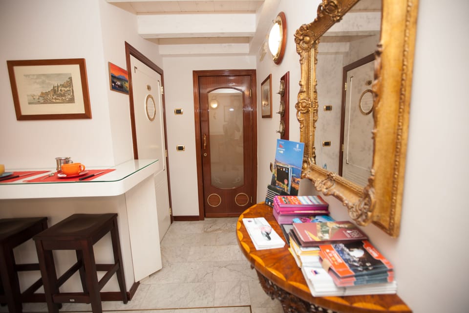 Interior entrance