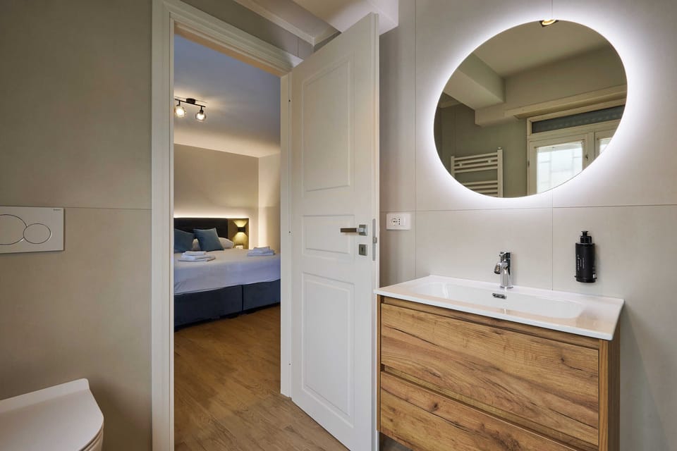 Panoramic Room, Terrace | Bathroom | Deep soaking tub, free toiletries, hair dryer, slippers
