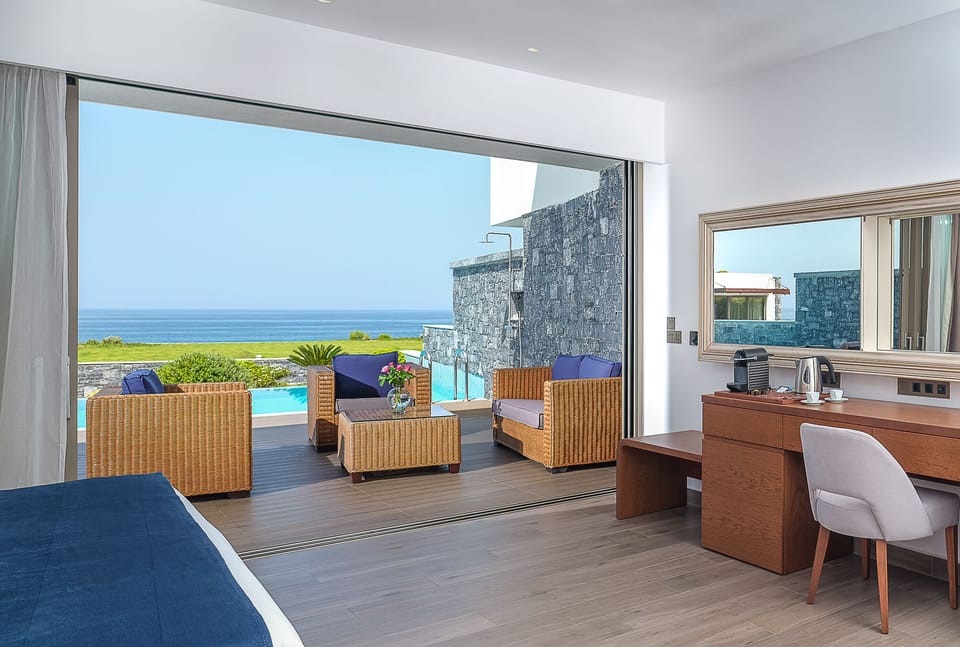 Dream Princess Villa 2 bedrooms, Sea View, Private pool, Outdoor whirlpool,  Soul Sauna (2 floors) | Premium bedding, minibar, in-room safe, desk