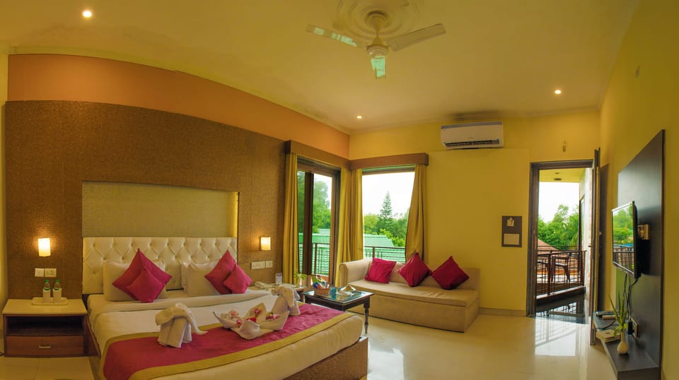 Family Cottage, 1 King Bed | View from room